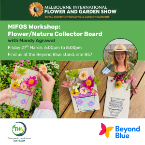 MIFGS Workshops : Flower & Nature Collector Boards with Mandy Agrawal | 27th March : 6:00 - 8:00pm