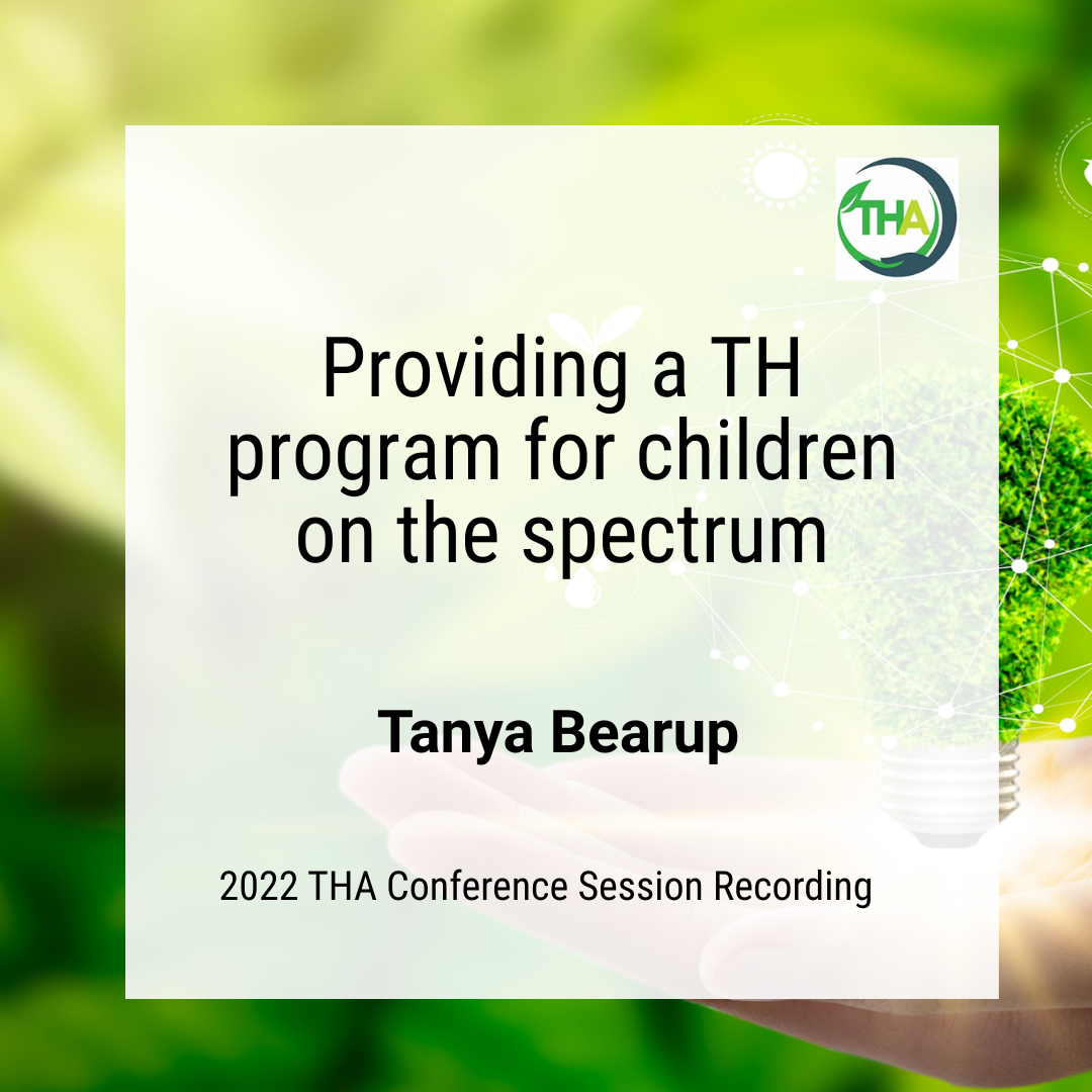 Providing a TH Program for children on the spectrum