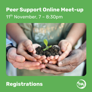 11th November 7:00 - 8:30pm - Peer Support On-Line Meeting | Registration