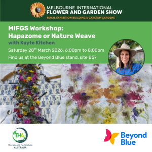 MIFGS Workshops : Hapazome with Kayte Kitchen | 28th March : 6:00 - 8:00pm