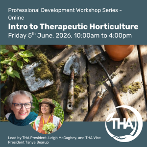 Friday 5th June | Intro to Therapeutic Horticulture