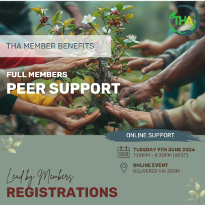 Tuesday 9th June 2026 |  Peer Support On-Line Meeting | Registration