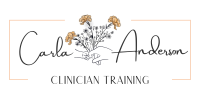 Carla Anderson Clinician Training Logo 2025 Small